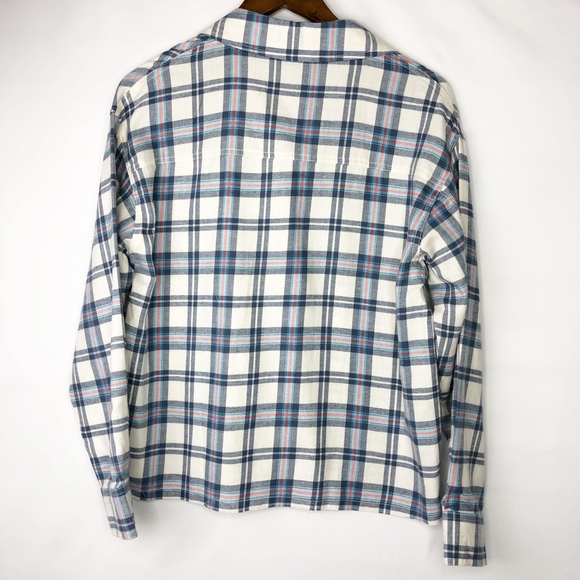 wild fable | Tops | Wild Fable Plaid Button Up Frayed Hem Shirt Nwt ...